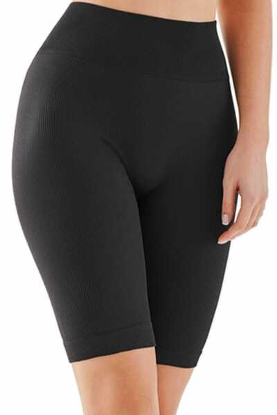 Leginsy Seamless track rib 1205 czarne